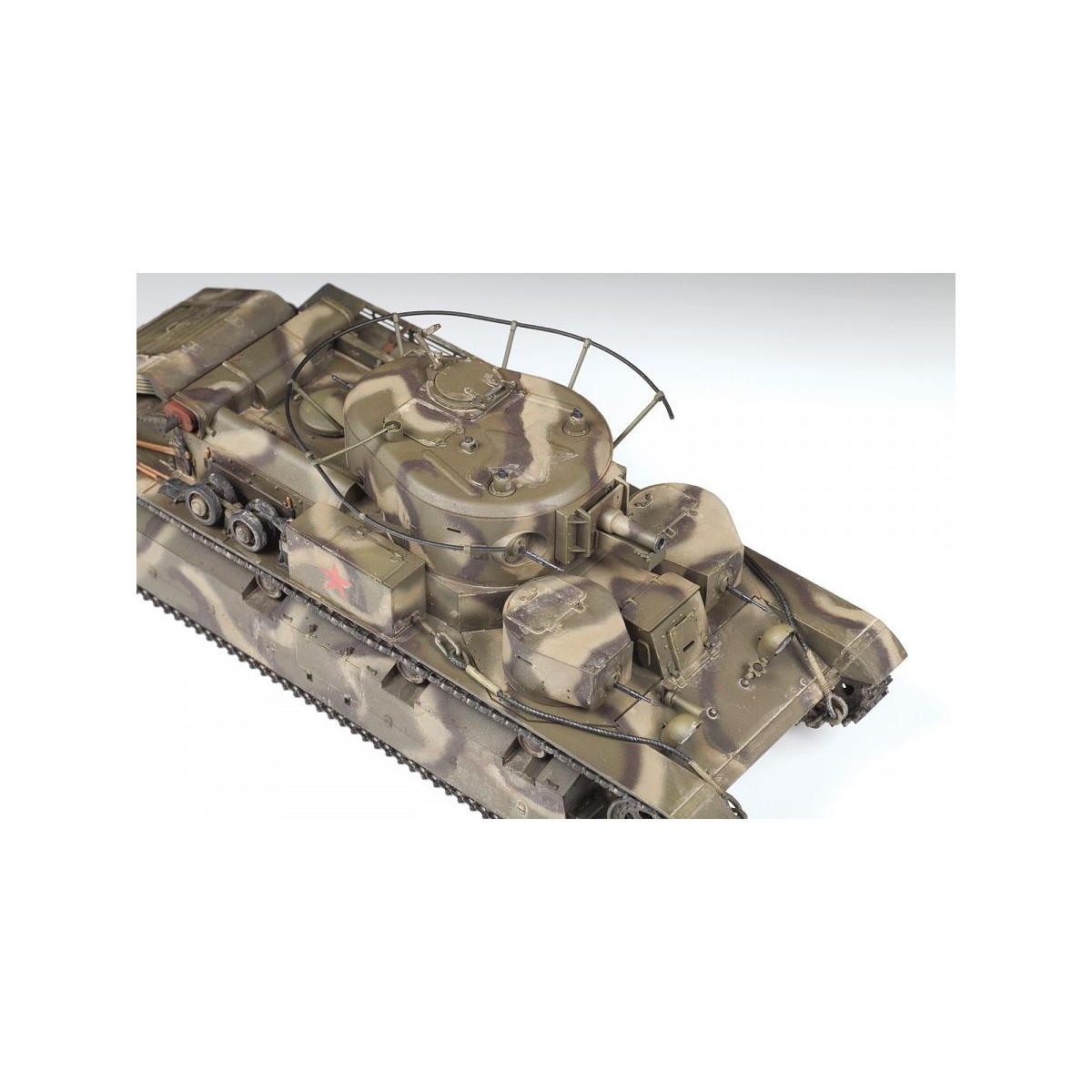 Tank heavy Soviet T-28 1 / 35 Zvezda Zvezda Z3694 - 5