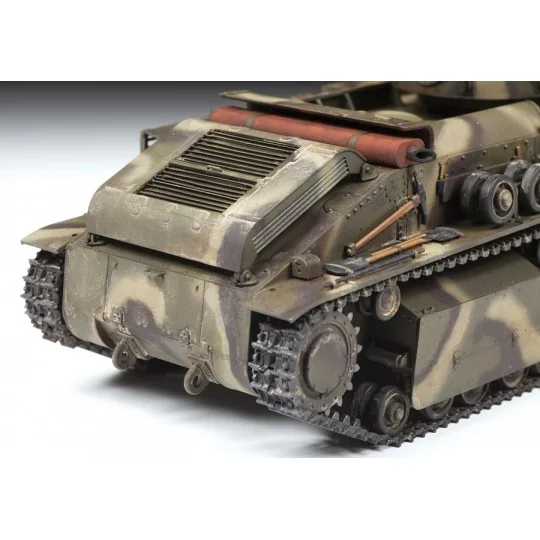 Z3694-Tank heavy Soviet T-28 1 / 35 Zvezda