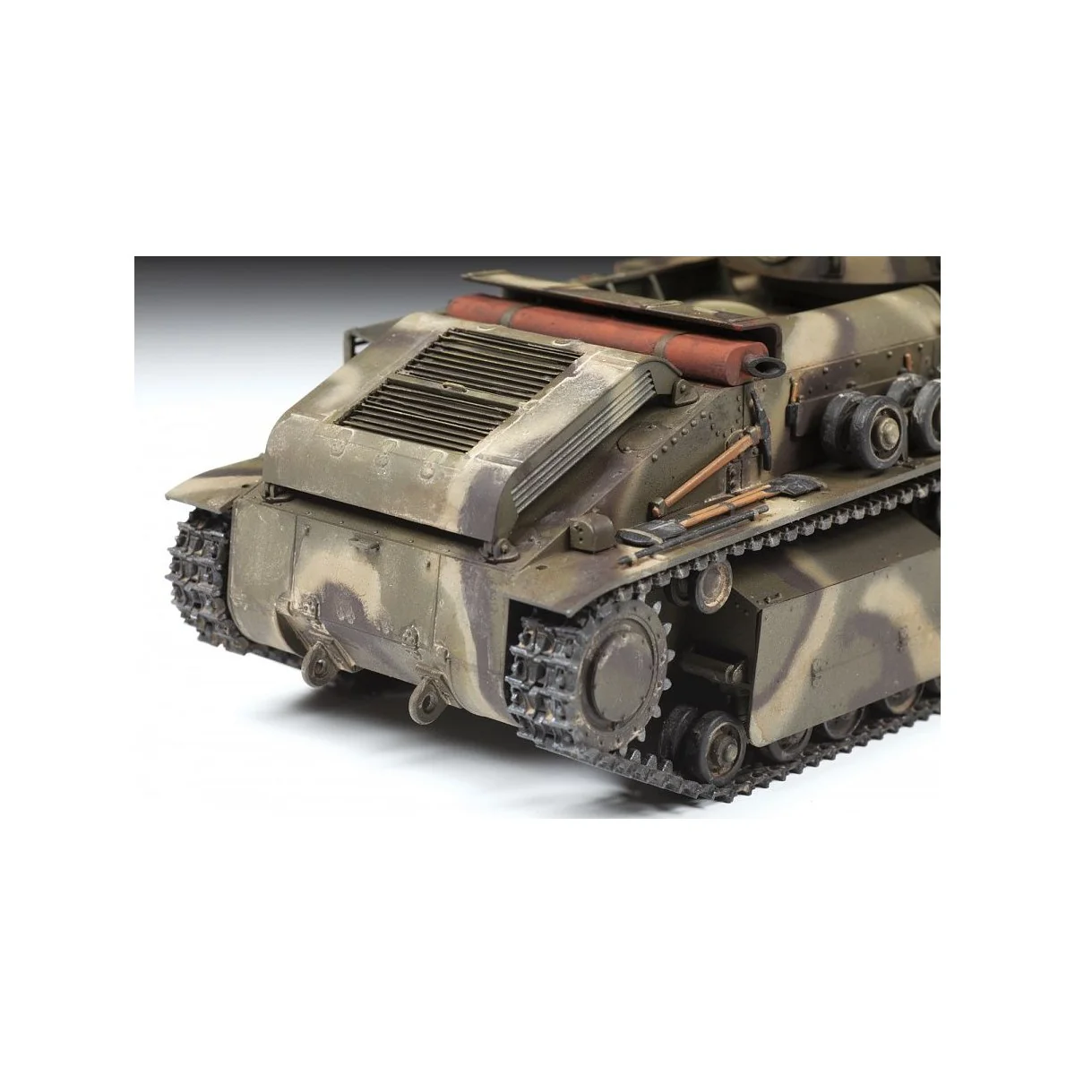 Tank heavy Soviet T-28 1 / 35 Zvezda Zvezda Z3694 - 6 Tank heavy Soviet T-28 1 / 35 Zvezda Zvezda Z3694 - 6