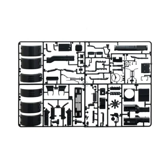 I3943-Mercedes-Benz 2238 6 x 4 1/24 Italeri