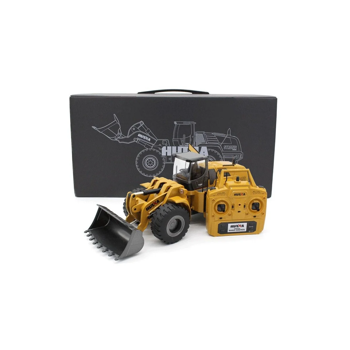 Metal RC Loader 10hp V2 1/14 2.4Ghz - HuiNa HuiNa Toys CY1583 - 8 Metal RC Loader 10hp V2 1/14 2.4Ghz - HuiNa HuiNa Toys CY1583 - 8