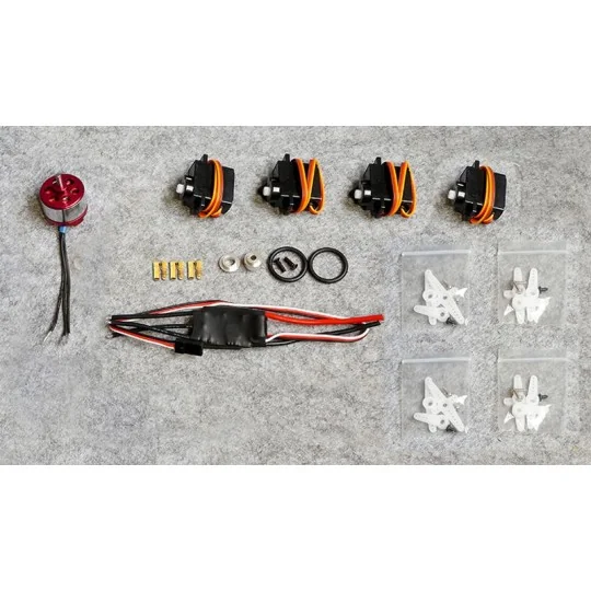 E1404-Mini Shark 1 m E14 EPP PNP DW Hobby Kit