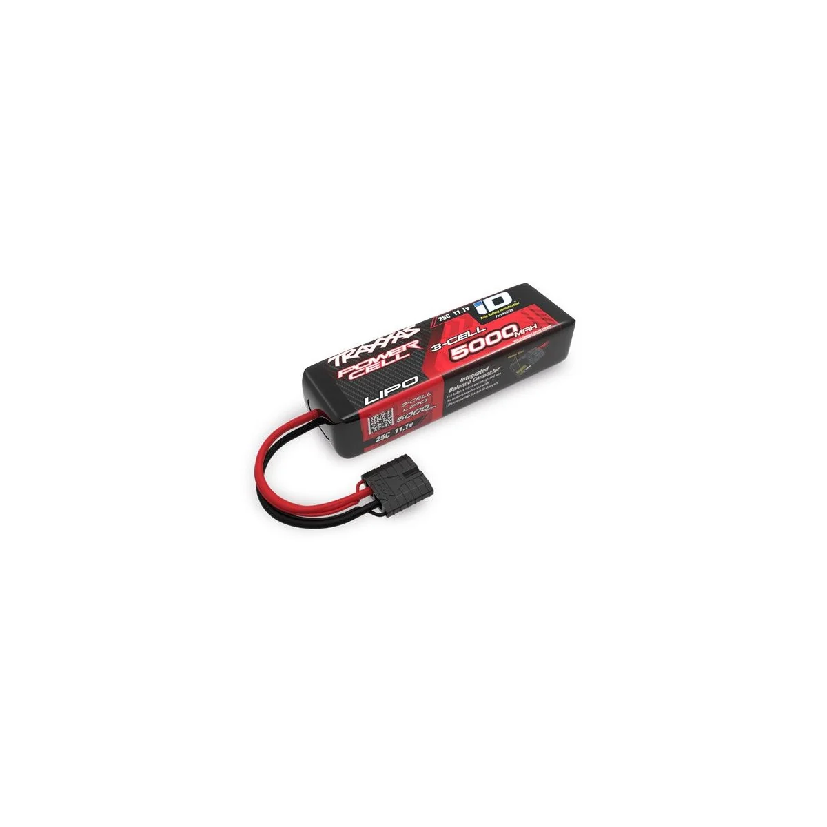 LiPo 3S 11.1V 5000mAh court 25C ID Traxxas Traxxas TRX-2832X - 1 LiPo 3S 11.1V 5000mAh court 25C ID Traxxas Traxxas TRX-2832X - 1