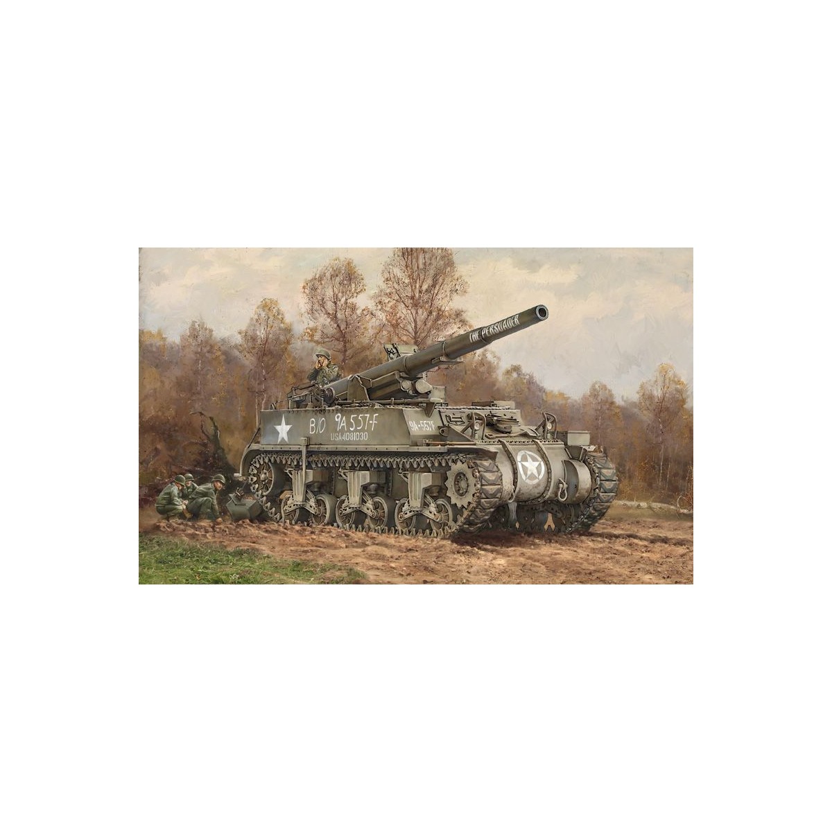 Tank 1/72 Italeri G.M.C. M12 Italeri I7076 - 1