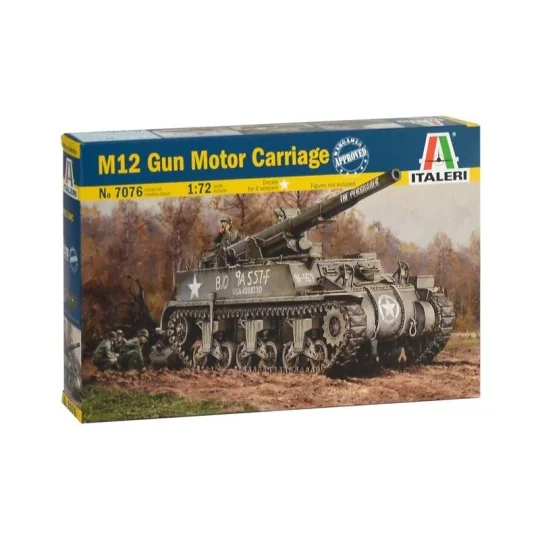 I7076-Tank 1/72 Italeri G.M.C. M12 - I7076