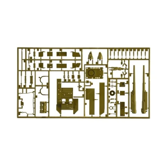 Tank 1/72 Italeri G.M.C. M12 Italeri I7076 - 8 I7076-Tank 1/72 Italeri G.M.C. M12 - I7076