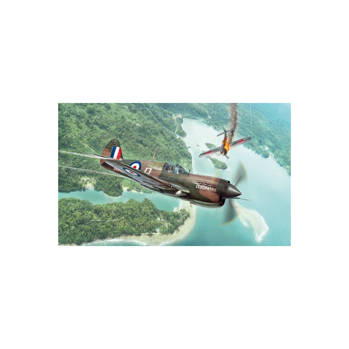 Plane P-40E/K 1/48 Italeri Kittyhawk Italeri I2795 - 1