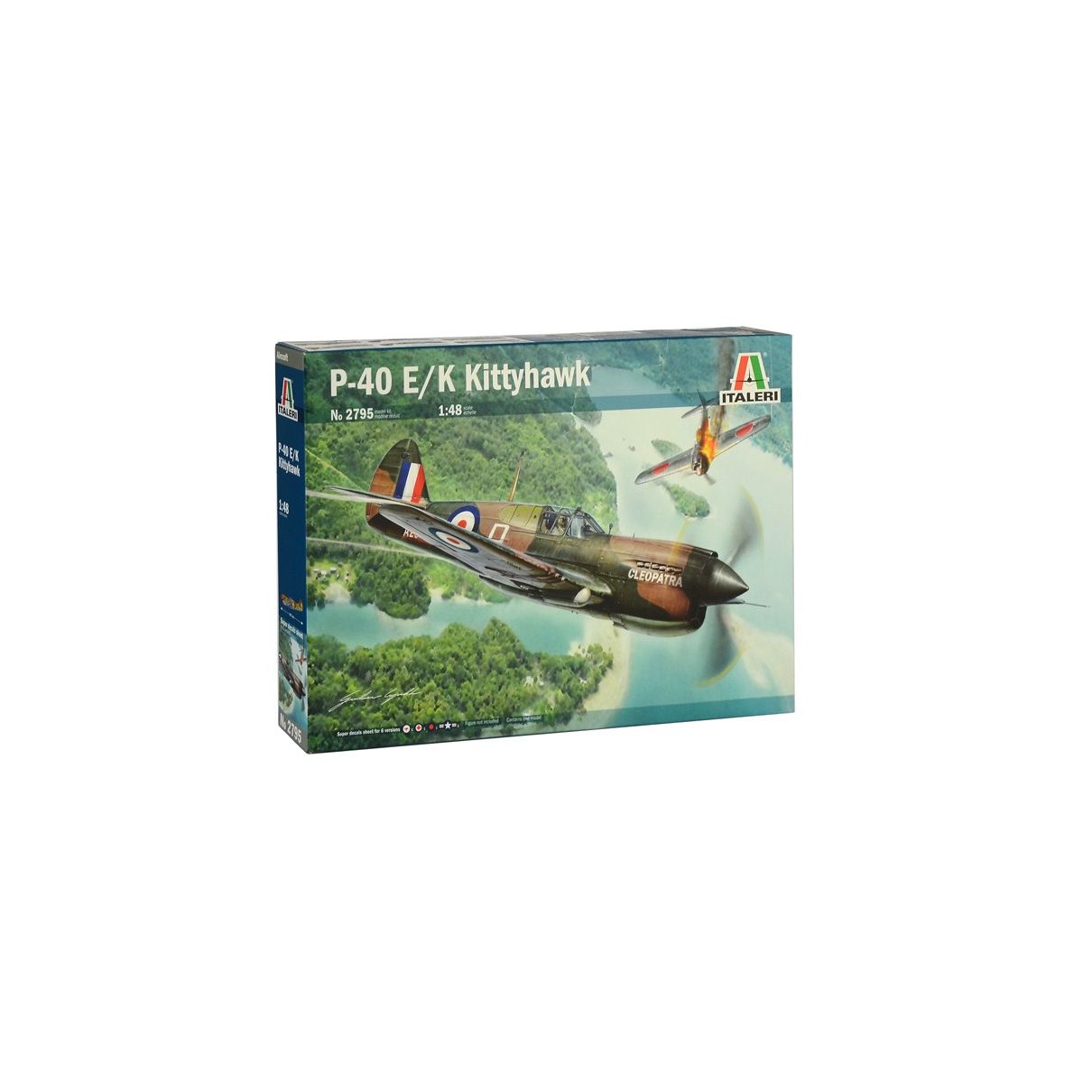 Plane P-40E/K 1/48 Italeri Kittyhawk Italeri I2795 - 2