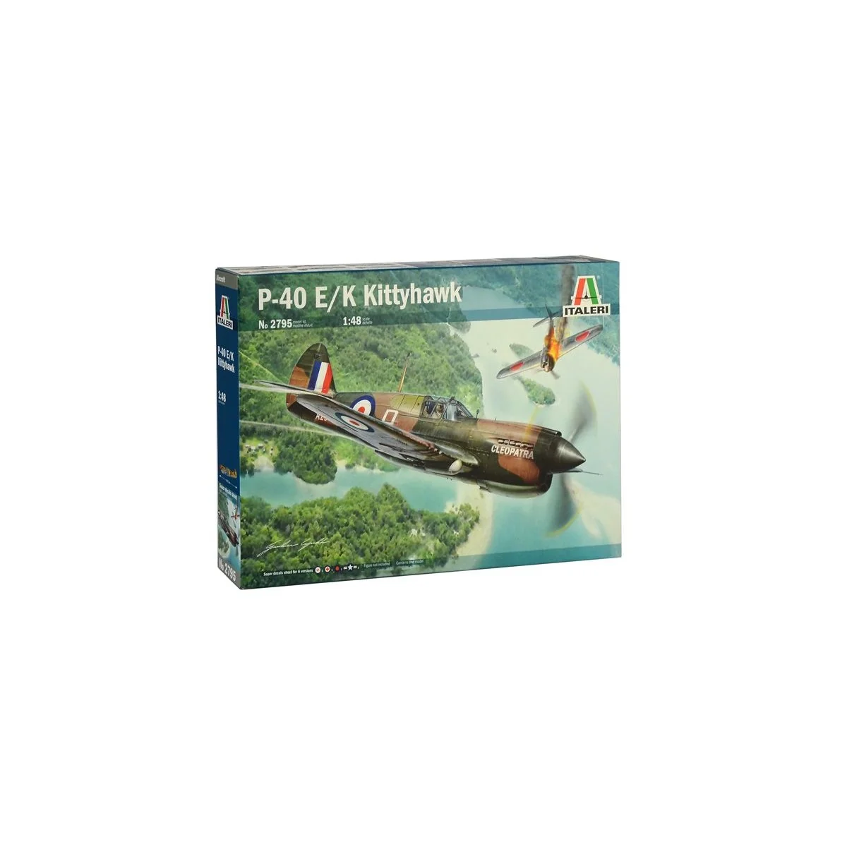 Plane P-40E/K 1/48 Italeri Kittyhawk Italeri I2795 - 2
