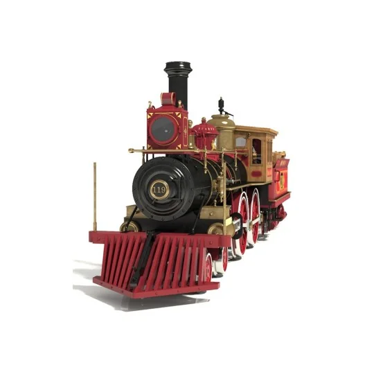 OcCre 54008 Locomotive Rogers n°119 1/32 kit construction bois métal OcCre 54008 - 2 54008-OcCre 54008 Locomotive Rogers n°119 1/32 kit construction bois métal