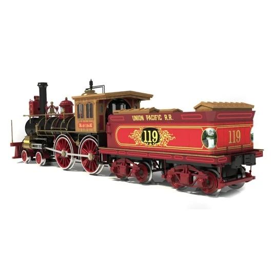 OcCre 54008 Rogers Locomotive No. 119 1/32 scale wood and metal con... 54008-OcCre 54008 Rogers Locomotive No. 119 1/32 scale wood and metal construction kit