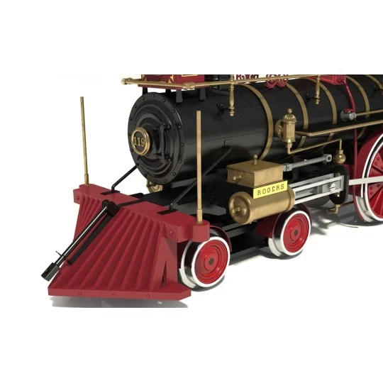 54008-Locomotive Rogers No.119 1/32 OcCre metal wood construction kit