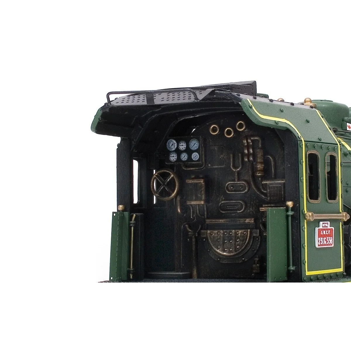Locomotive steamed Pacific 231 SNCF 1:32 ocCre metal wood construct...