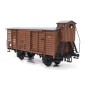 56002-OcCre 56002 Covered Freight Wagon with Guardhouse 1/32 Scale Wood and Metal Construction Kit