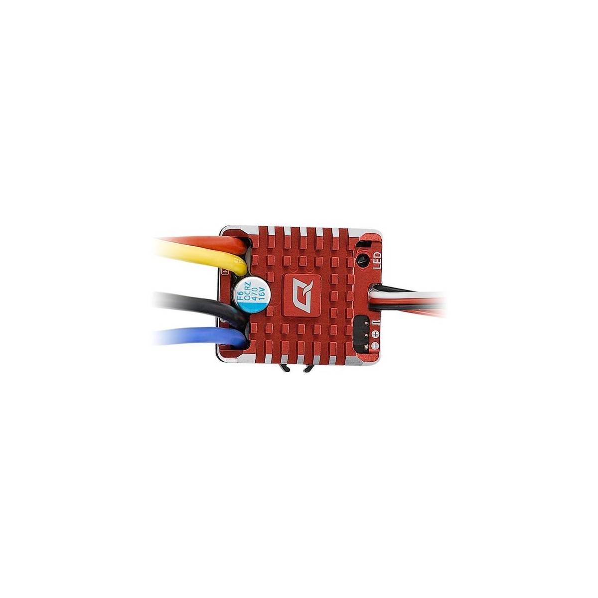 Carbon waterproof inverter QUICRUN 80A crawler + Hobbywing card Hobbywing 30112750 - 6