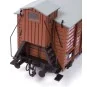56002-OcCre 56002 Wagon de marchandise couvert avec guérite 1/32 kit construction bois métal