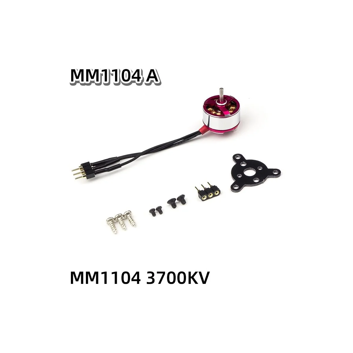 Moteur brushless MM1104 3700kv DW Hobby DW Hobby - Dancing Wings Hobby MM1104A - 1
