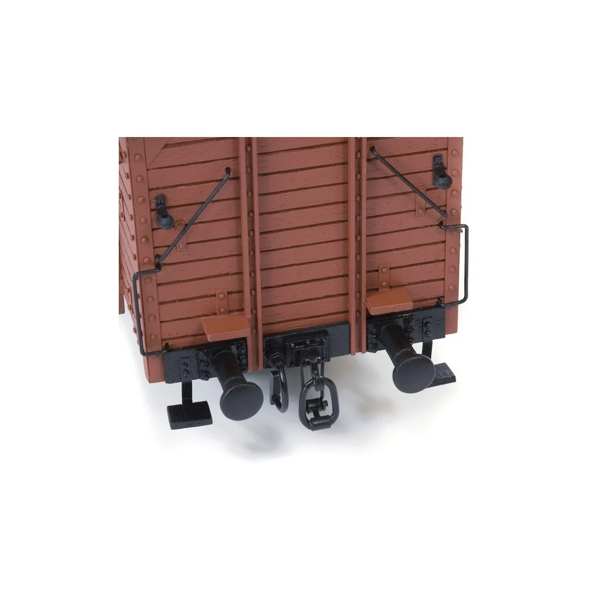 OcCre 56002 Covered Freight Wagon with Guardhouse 1/32 Scale Wood a...