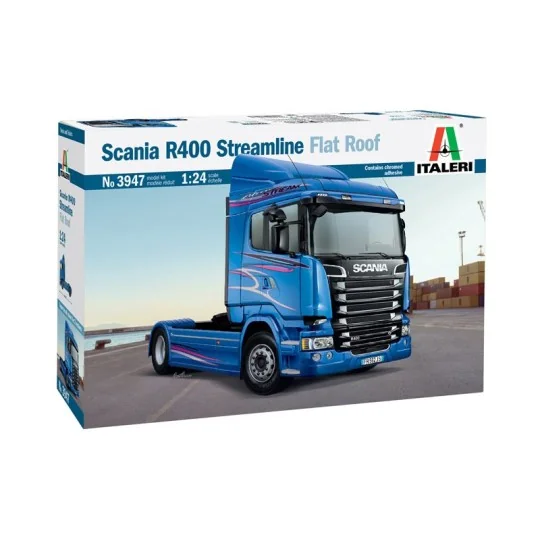 I3947-Scania R400 streamline flat roof 1/24 Italeri - I3947