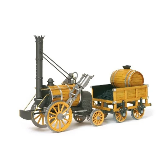 OcCre 54000 Rocket Steam Locomotive 1/24 scale wood and metal const... 54000-OcCre 54000 Rocket Steam Locomotive 1/24 scale wood and metal construction kit