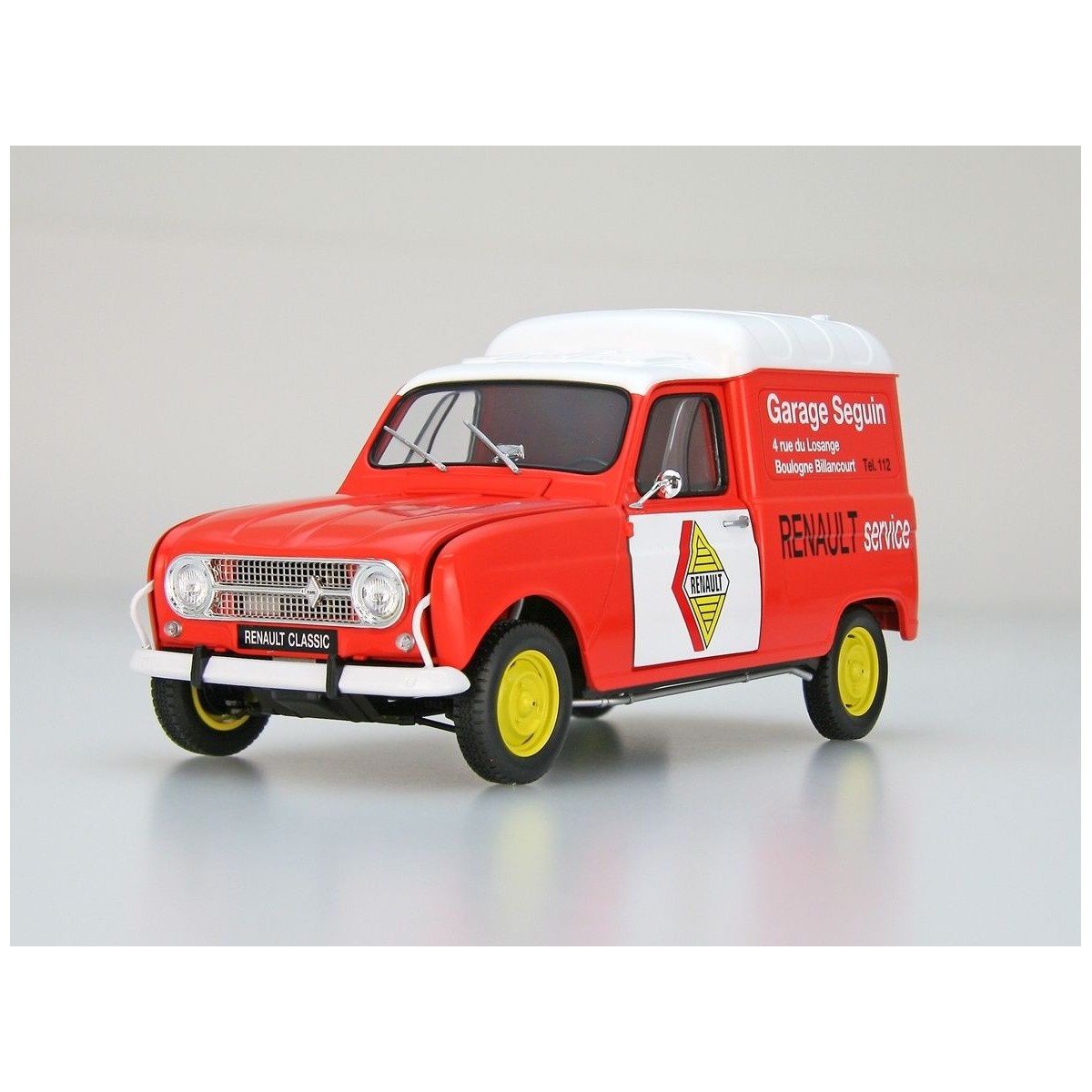 Renault R4 van Renault service 1/24 ebbro Ebbro 25012 - 3