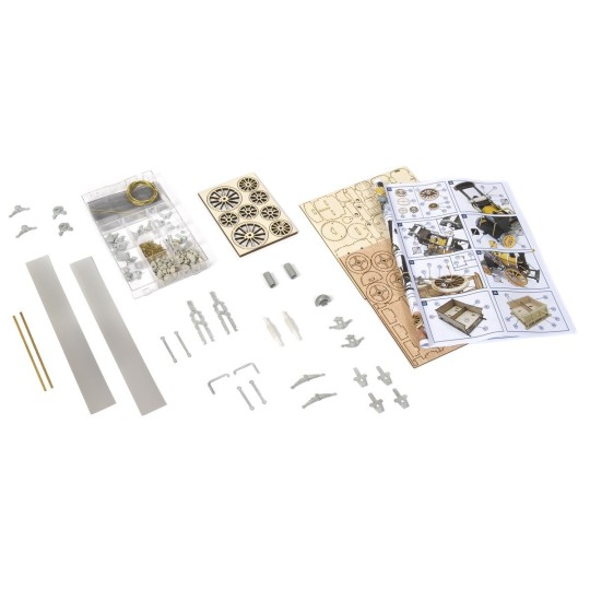 54000-OcCre 54000 Rocket Steam Locomotive 1/24 scale wood and metal construction kit