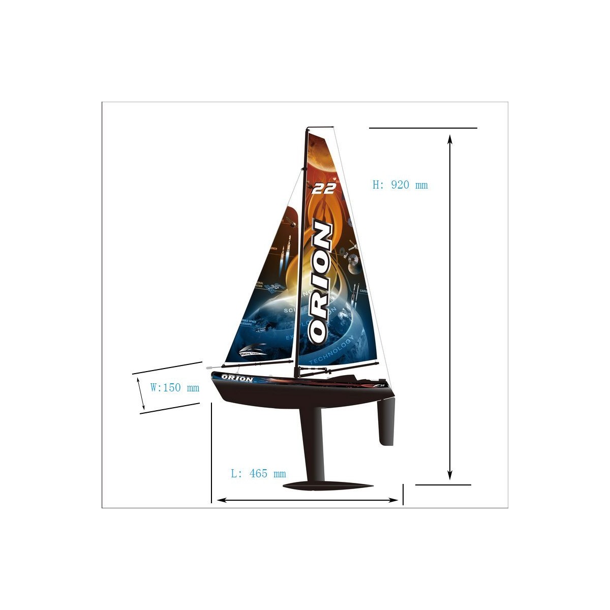 Voilier Orion V2 RTS Joysway Joysway 8803V2 - 7