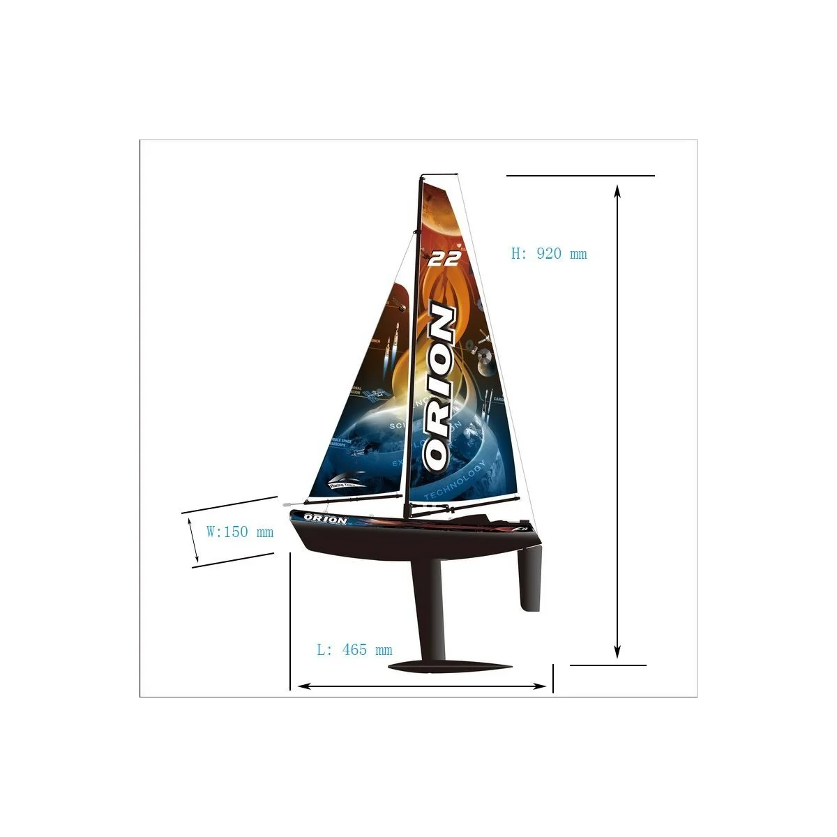 Voilier Orion V2 RTS Joysway Joysway 8803V2 - 7