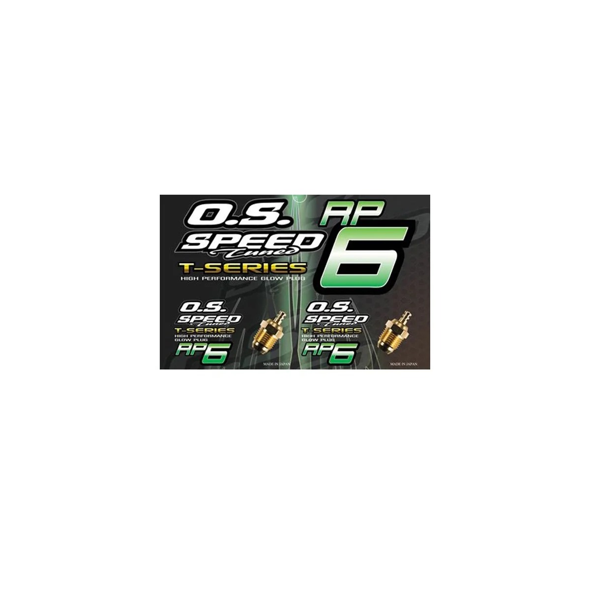 Spark plug OS Turbo speed RP6 OS Engines 71642740 - 2