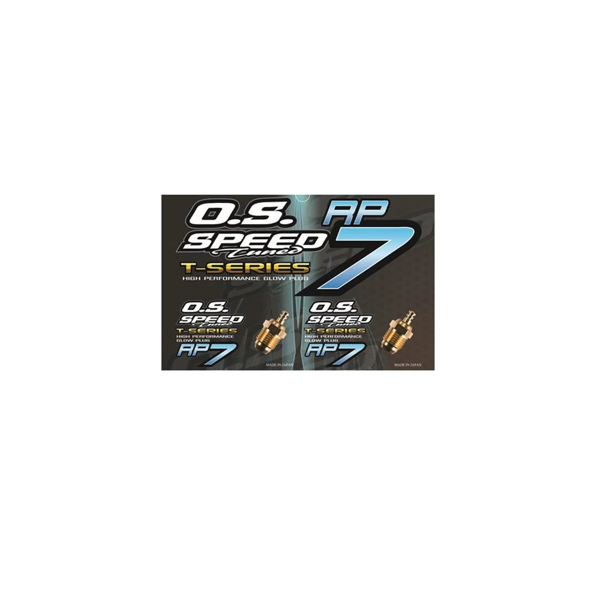 Spark plug OS Turbo speed RP7 OS Engines 71642750 - 2