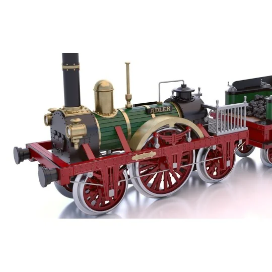 OcCre 54001 Adler Steam Locomotive 1/24 scale wood and metal constr... 54001-OcCre 54001 Adler Steam Locomotive 1/24 scale wood and metal construction kit