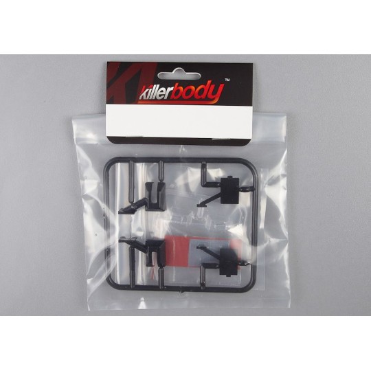Rearview Mirror With Led 1/10 Killerbody Killerbody KB48228 - 4 KB48228-Rearview Mirror With Led 1/10 Killerbody - KB48228