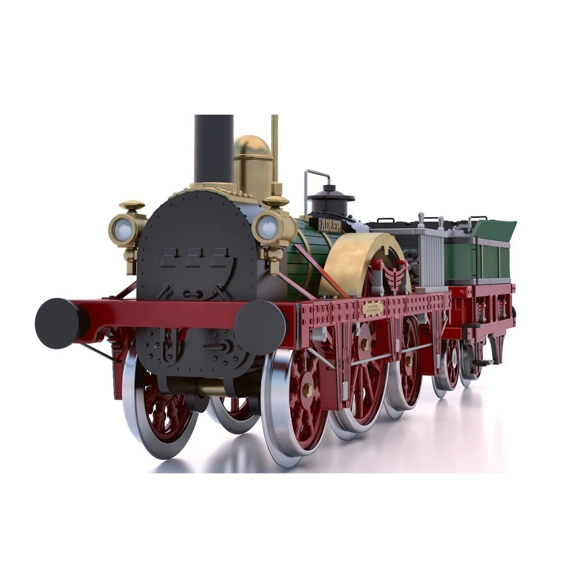 OcCre 54001 Adler Steam Locomotive 1/24 scale wood and metal constr... OcCre 54001 Adler Steam Locomotive 1/24 scale wood and metal constr...