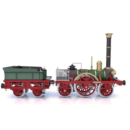54001-OcCre 54001 Adler Steam Locomotive 1/24 scale wood and metal construction kit