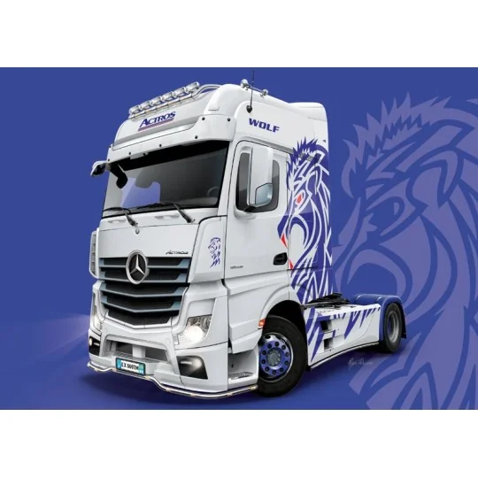 Mercedes Actros MP4 Gigaspace 1/24 Italeri Italeri I3935 - 1 I3935-Mercedes Actros MP4 Gigaspace 1/24 Italeri - I3935