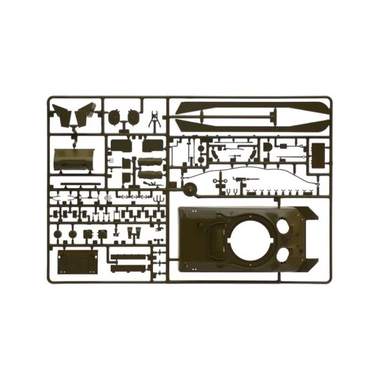 I6568-Char M4A1 Sherman et Infanterie US 1/35 Italeri