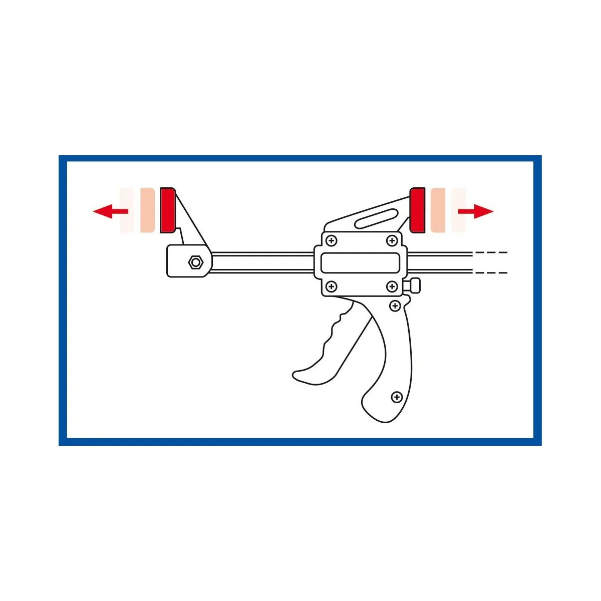 Pince Barre de serrage rapide 100mm Siva Siva SV-20S - 2 Pince Barre de serrage rapide 100mm Siva Siva SV-20S - 2