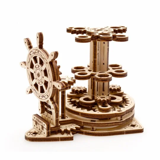 3D Wood Puzzle Pencil Door UGEARS UGEARS UG-70074 - 4 UG-70074-3D Wood Puzzle Pencil Door UGEARS - UG-70074