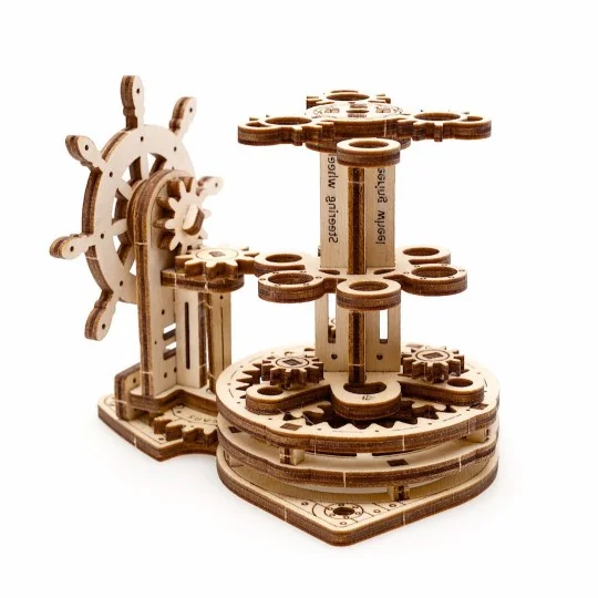 Porte crayons Puzzle 3D bois UGEARS UGEARS UG-70074 - 5 UG-70074-Porte crayons Puzzle 3D bois UGEARS - UG-70074