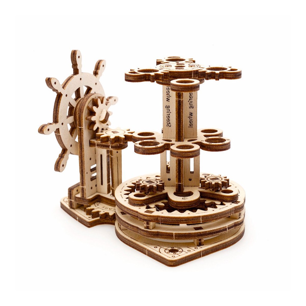 3D Wood Puzzle Pencil Door UGEARS UGEARS UG-70074 - 5