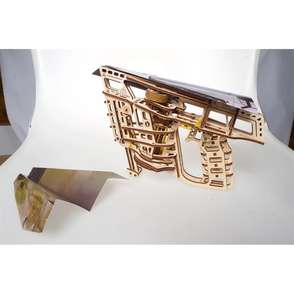 UGEARS Wood Puzzle 3D Catapult Launcher UGEARS UG-70075 - 8 UGEARS Wood Puzzle 3D Catapult Launcher UGEARS UG-70075 - 8