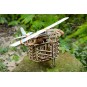 UG-70075-Lanceur catapulte d'avions Puzzle 3D bois UGEARS