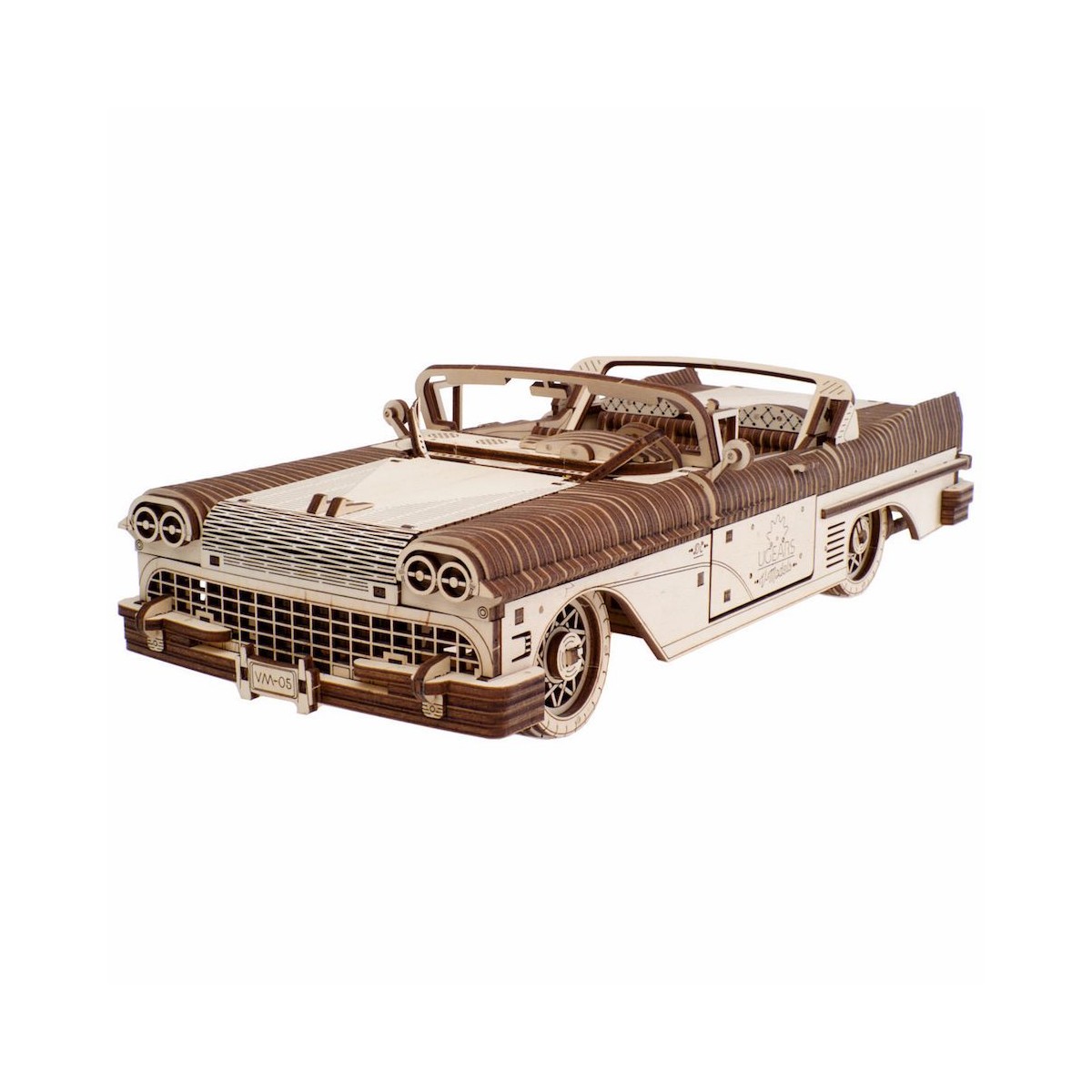 Voiture Cabriolet VM-05 Puzzle 3D bois UGEARS UGEARS UG-70073 - 1