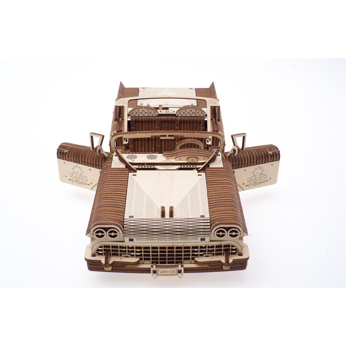 Car Cabriolet VM-05 Puzzle 3D Wood UGEARS UGEARS UG-70073 - 2