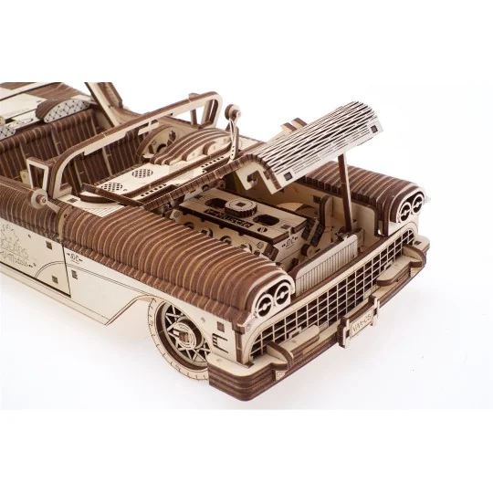 UG-70073-Car Cabriolet VM-05 Puzzle 3D Wood UGEARS - UG-70073