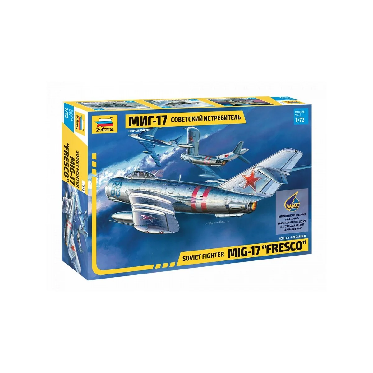 MIG-17 "Fresco" 1/72 Zvezda Zvezda Z7318 - 1 MIG-17 "Fresco" 1/72 Zvezda Zvezda Z7318 - 1