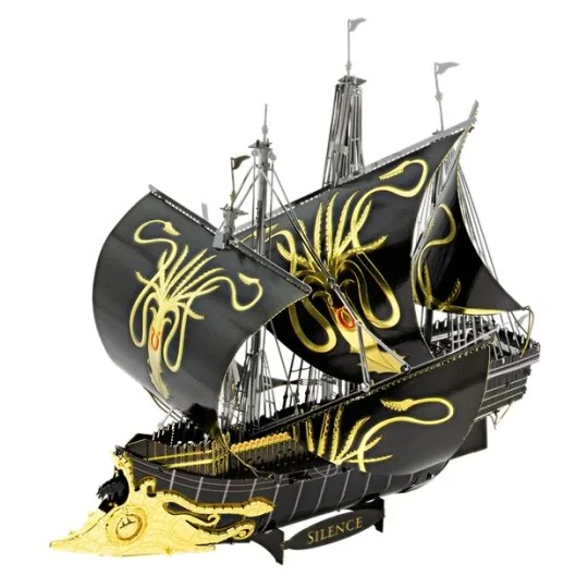 ICX126-Iconx Greyjoy Ship Silence Game Of Thrones Metal Earth - ICX126