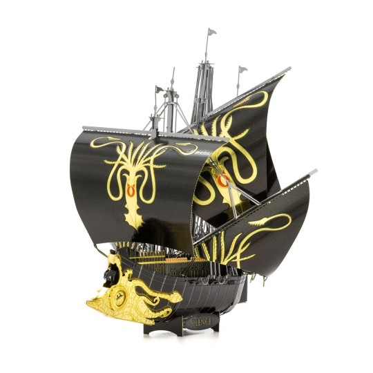 ICX126-Iconx Greyjoy Ship Silence Game Of Thrones Metal Earth