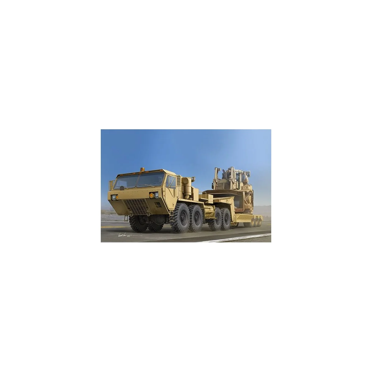M983A2 HEMTT with M870A1 1/35 Trumpeter Semi-Trailer Trumpeter TR01055 - 1