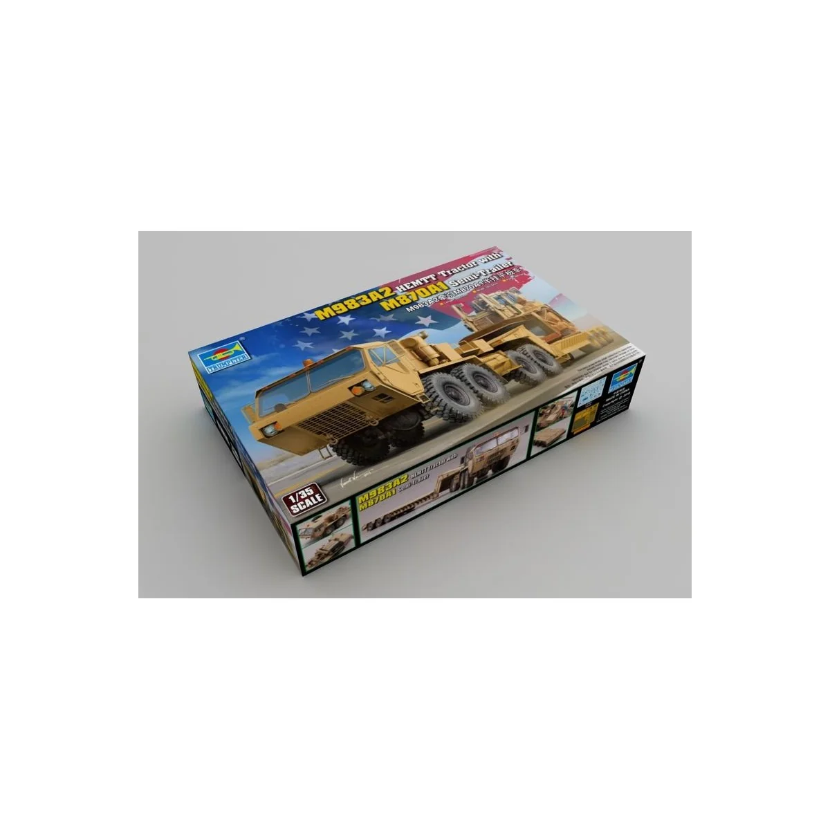 M983A2 HEMTT with M870A1 1/35 Trumpeter Semi-Trailer Trumpeter TR01055 - 2